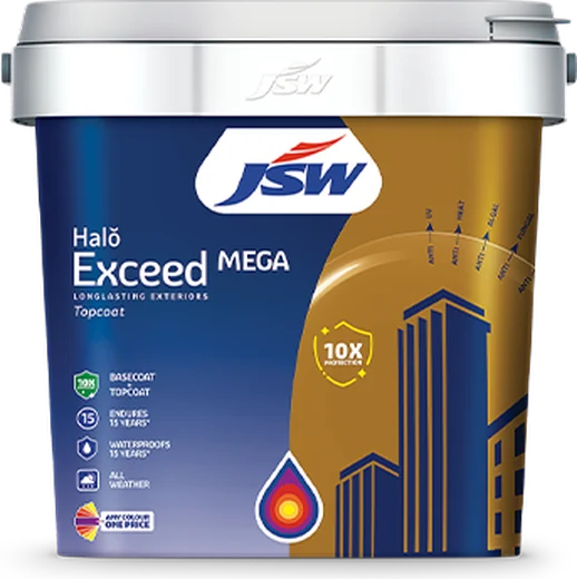 JSW Halo Exceed Mega – available at VSHOP paint shop, Bantwal